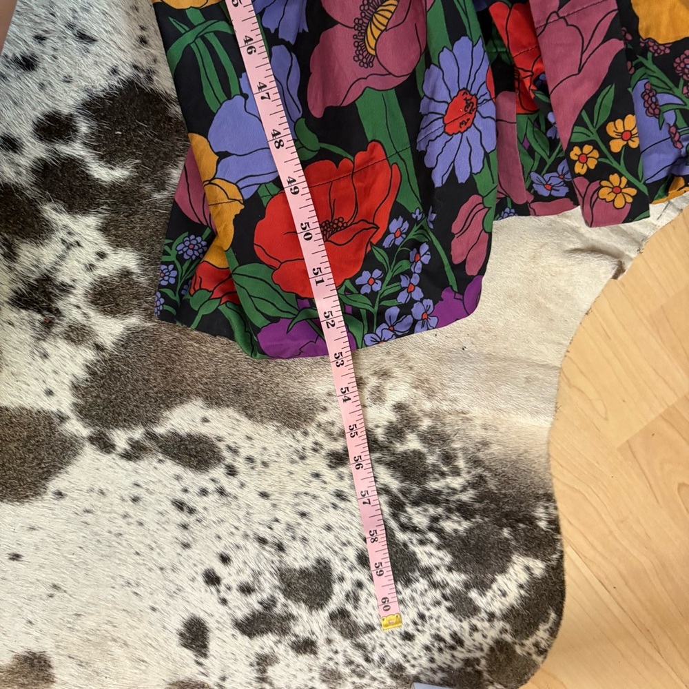 FARM RIO Bucolic Garden‎ Sleeve Cut Out Dress Floral Maxi Size XS - Picture 15 of 16
